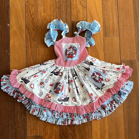 Custom Disney Cruise Line Dollcake dress 6 Custom Disney Cruise Line Dollcake dress 6